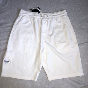 Prada white shorts